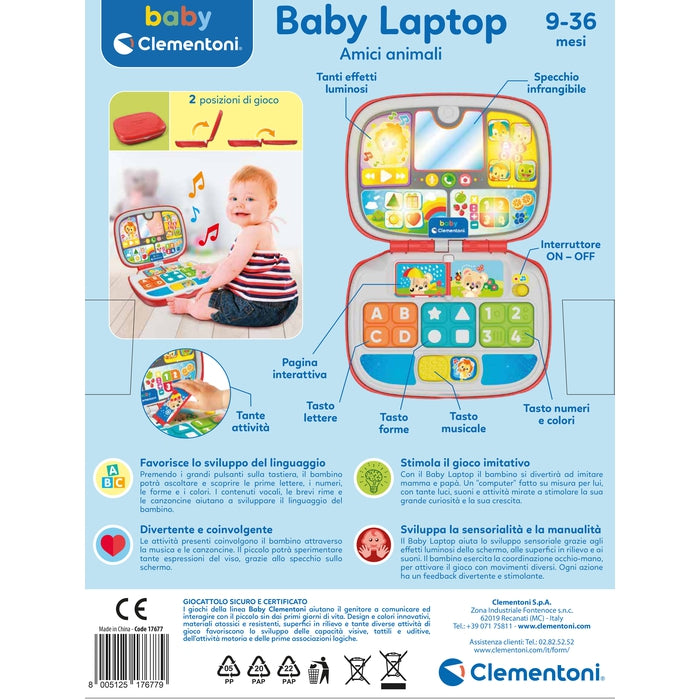 Baby Laptop Amici Animali