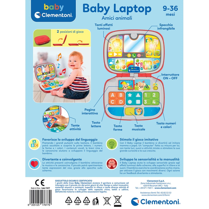 Baby Laptop Amici Animali