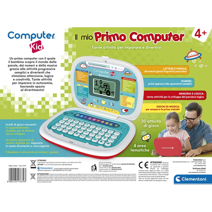 Clementoni Sapientino Il Mio Primo Computer Giochi Sapientino