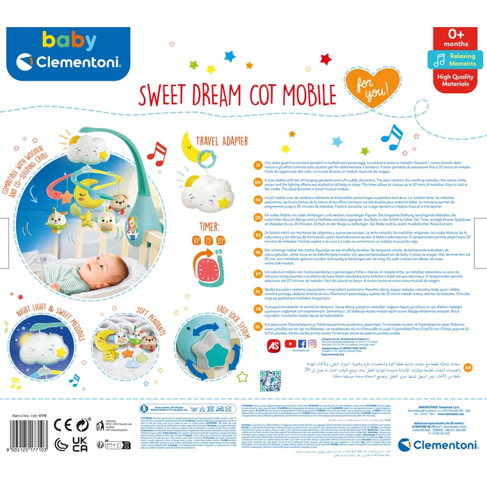 Sweet and Dream Cot Mobile