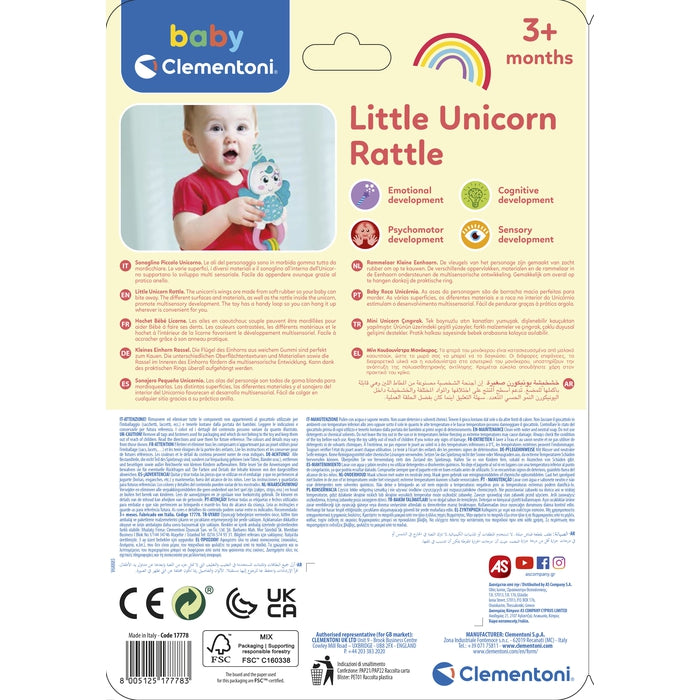 Little Unicorn Rattle