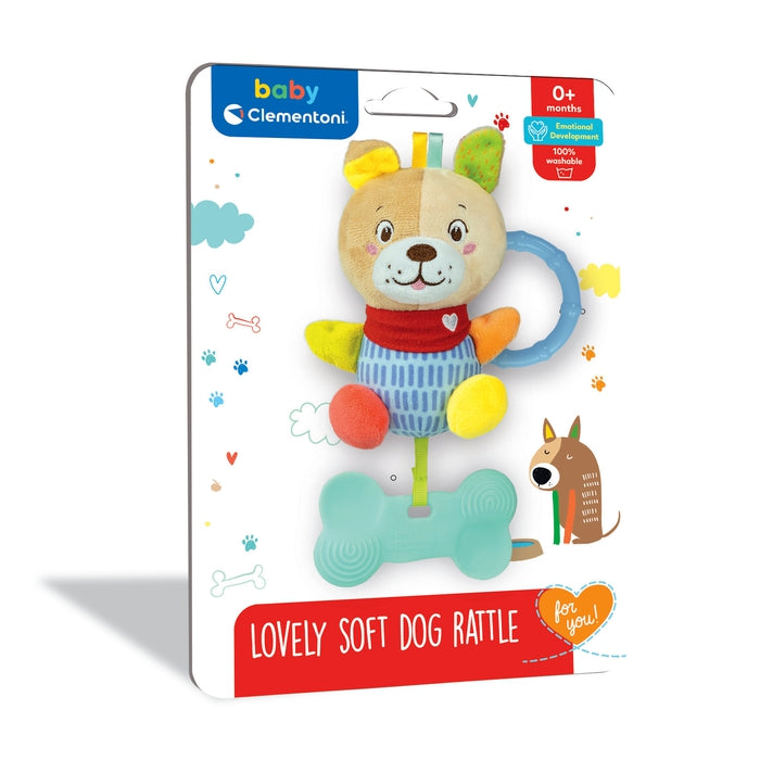 Lovely Soft Dog Rattle