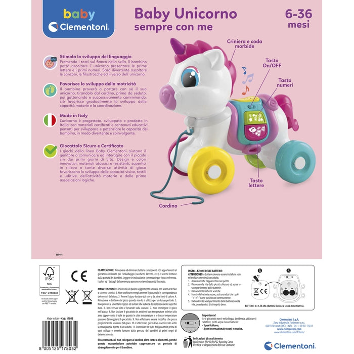 Baby Unicorno Sempre con Me