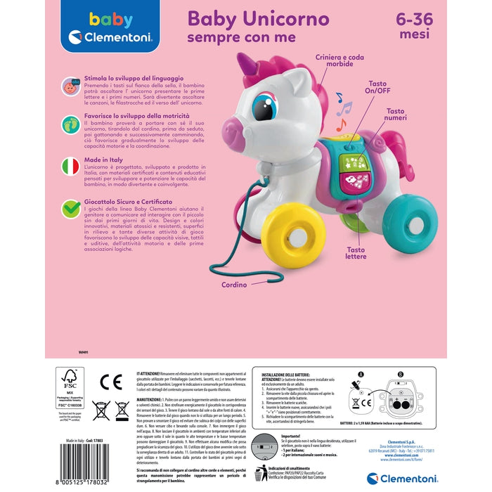 Baby Unicorno Sempre con Me