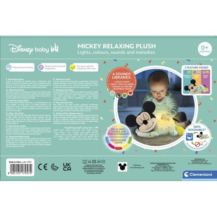 Mickey Relaxing Plush - Lights, colours and melodies