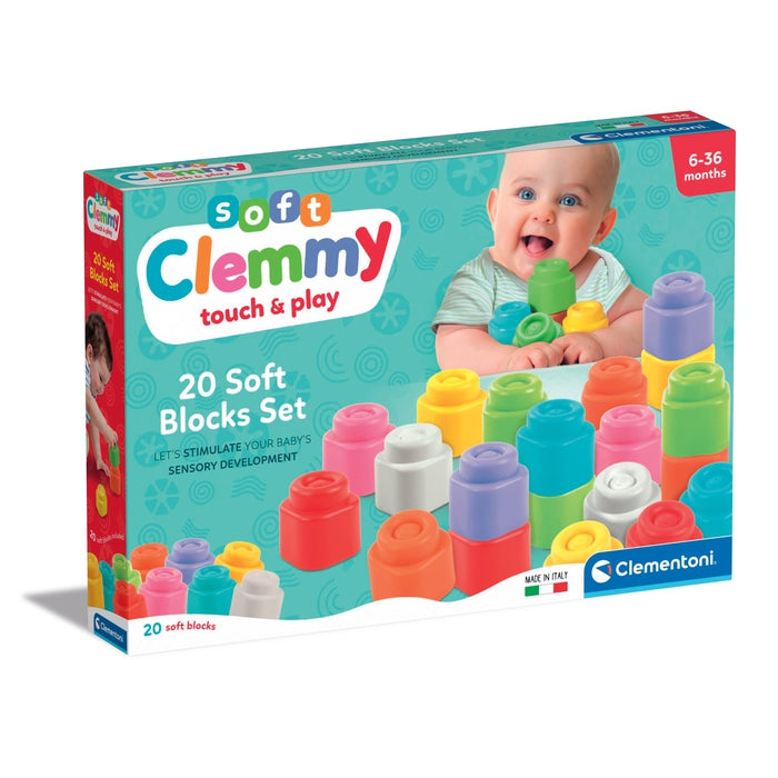 Soft Clemmy Confezione 20 Mattoncini – Clementoni