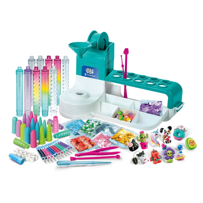 Clementoni Set-Idea-Small Pen Kit Lab Fantasy-Creative