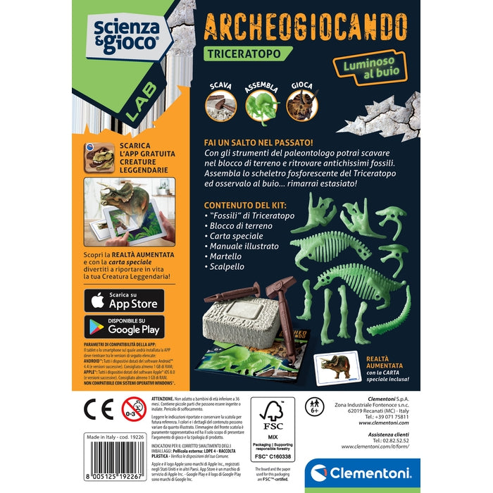 Archeogiocando - Triceratopo