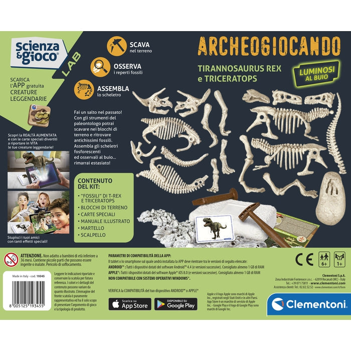 Archeogiocando - T-Rex e Triceratopo