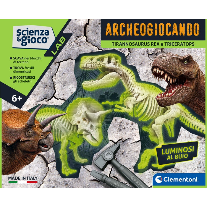 Archeogiocando - T-Rex e Triceratopo