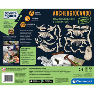 Archeogiocando - T-Rex e Triceratopo