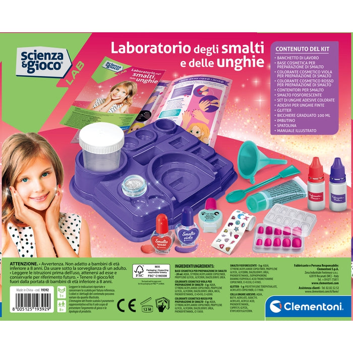 Laboratorio degli smalti e delle unghie