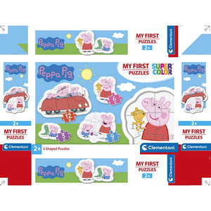 Peppa Pig - 1x3 + 1x6 + 1x9 + 1x12 pezzi