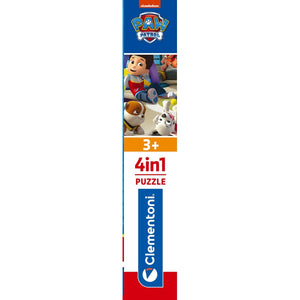 Paw Patrol - 1x12 + 1x16 + 1x20 + 1x24 pezzi