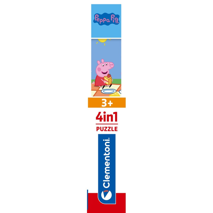 Peppa Pig - 1x12 + 1x16 + 1x20 + 1x24 pezzi