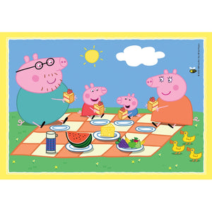 Peppa Pig - 1x12 + 1x16 + 1x20 + 1x24 pezzi