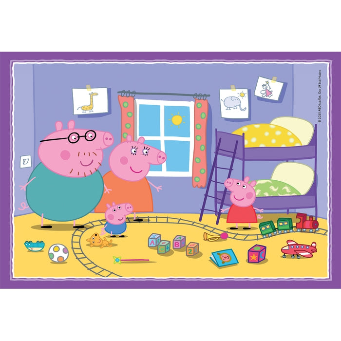 Peppa Pig - 1x12 + 1x16 + 1x20 + 1x24 pezzi