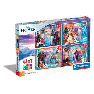 Frozen - 1x12 + 1x16 + 1x20 + 1x24 pezzi