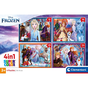 Frozen - 1x12 + 1x16 + 1x20 + 1x24 pezzi