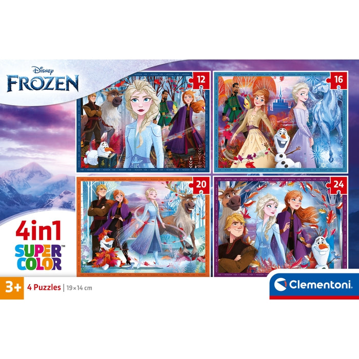 Frozen - 1x12 + 1x16 + 1x20 + 1x24 pezzi