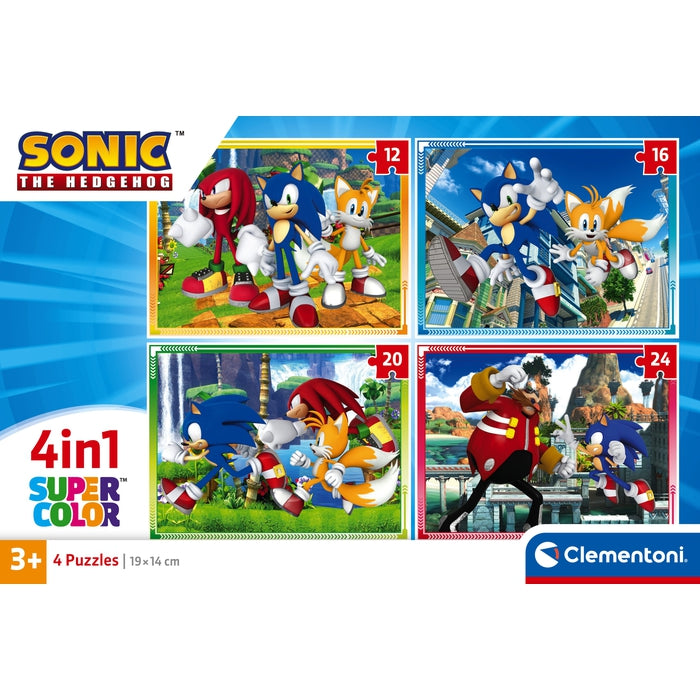 Sonic - 1x12 + 1x16 + 1x20 + 1x24 pezzi