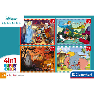 Disney Classics - 1x12 + 1x16 + 1x20 + 1x24 pezzi