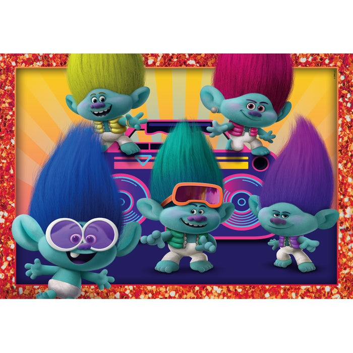 Trolls 3 - 1x12 + 1x16 + 1x20 + 1x24 pezzi