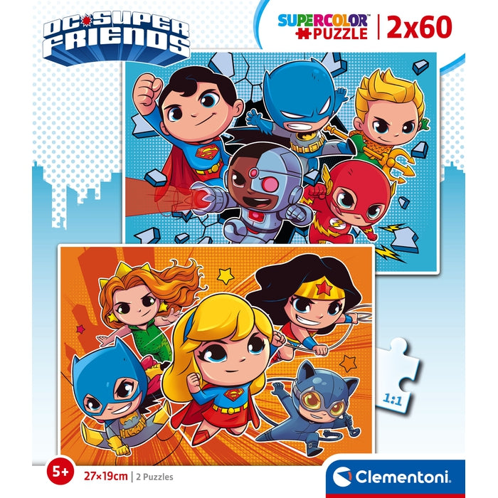 Dc Comics Superfriends - 2x60 pezzi