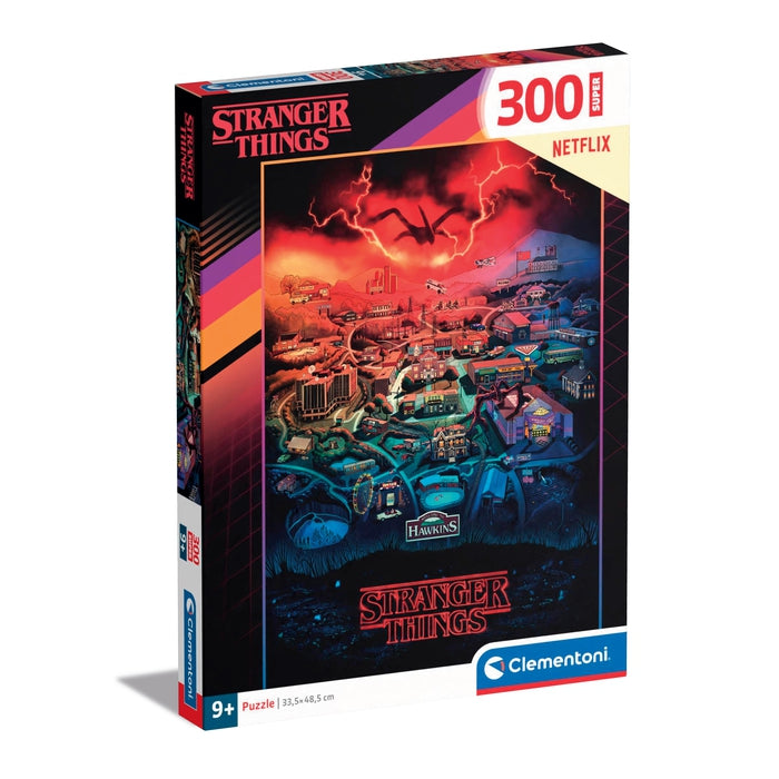 Clementoni Puzzle Stranger Things 500 Pezzi - Made In Italy, Dimensioni 49x36 Cm, Per Adulti E Ragazzi, Serie TV Netflix