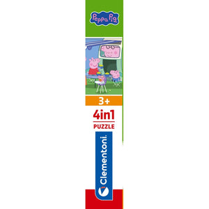 PEPPA PIG - 1x12 + 1x16 + 1x20 + 1x24 pezzi