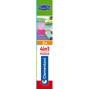 PEPPA PIG - 1x12 + 1x16 + 1x20 + 1x24 pezzi