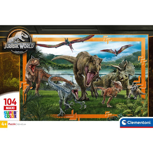 Jurassic World - 104 pezzi