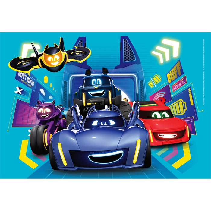 Clementoni Batwheels Puzzle De 60 Piezas – Ideal Para Niños De 4 A 6 Años, Desarrolla La Lógica Y La Concentración, Colorido Y Divertido, 26593