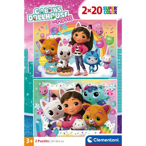 GABBY'S DOLLHOUSE - 2x20 pezzi