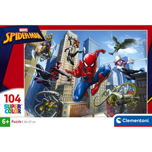 SPIDER MAN - 104 pezzi
