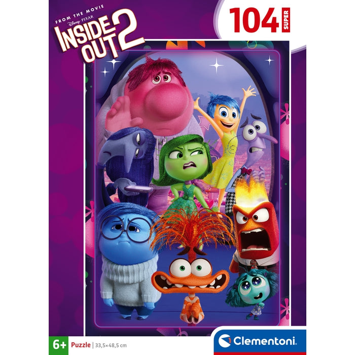 Inside Out 2 - 104 pezzi