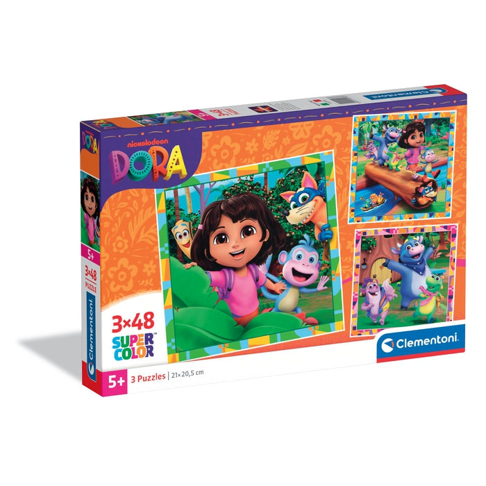 Dora The Explorer - 3x48 pezzi