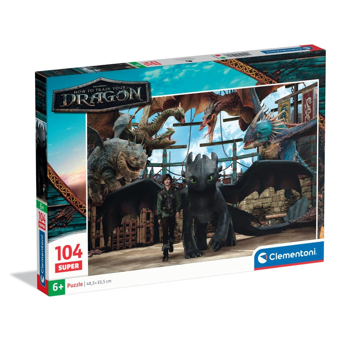 How to Train Your Dragon - 104 pezzi