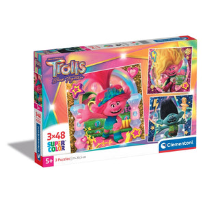 Trolls 3 - 3x48 pezzi