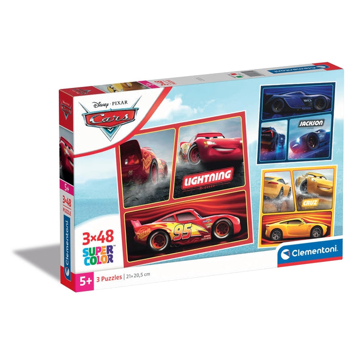 Disney Cars - 3x48 pezzi