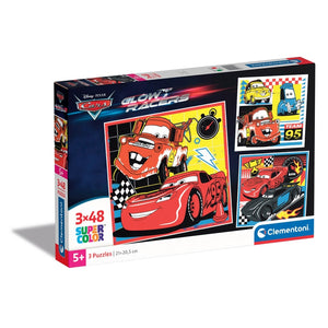 Disney Pixar Cars On The Road - 3x48 pezzi