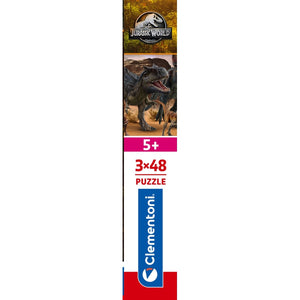 Jurassic World - 3x48 pezzi