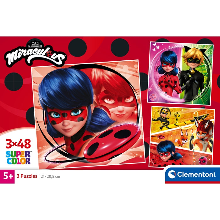 Miraculous - 3x48 pezzi