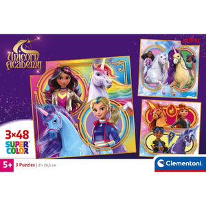 Unicorn Academy - 3x48 pezzi