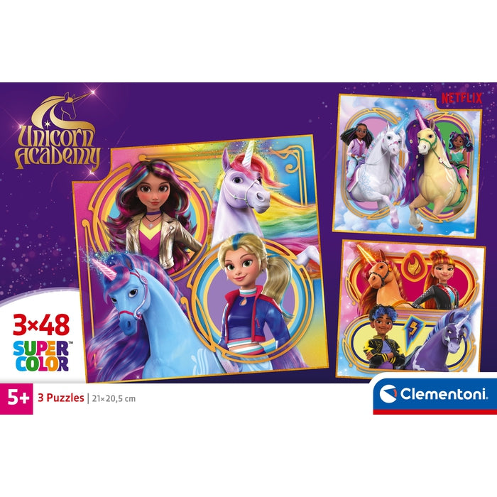 Unicorn Academy - 3x48 pezzi