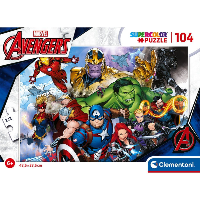 The Avengers - 104 pezzi