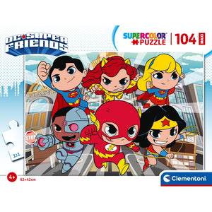 Dc Comics Super Friends - 104 pezzi