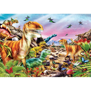 Land Of Dinosaurs - 104 pezzi