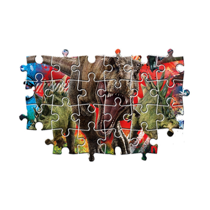 CLEMENTONI – 2 Puzzles De 60 Piezas – Jurassic World – 27x19 Cm – Hecho En Italia – Juguete Educativo Para Niños A Partir De 4 Años – Regalo Para Fans De Dinosaurios