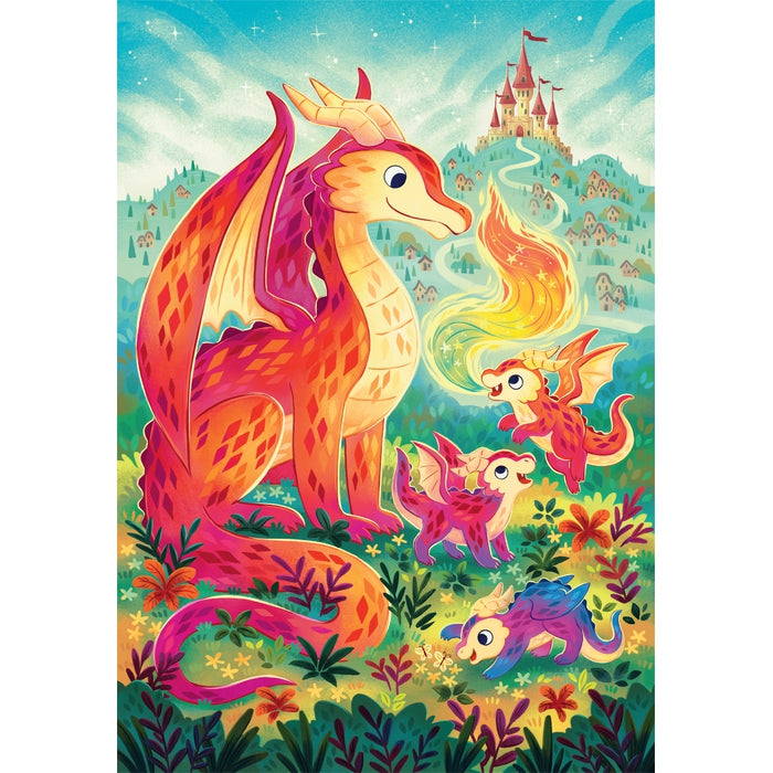 A Dragon Family - 60 pezzi